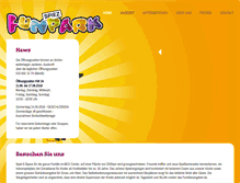 Tablet Screenshot of funpark-spiez.com